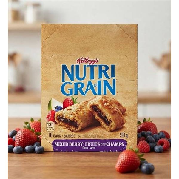 Kellogg's Nutri-Grain Mixed Berry 3x16 Bars