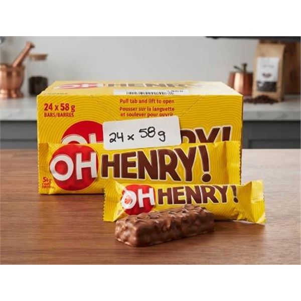 Oh Henry! 24 Pack, 58g Chocolate Bars