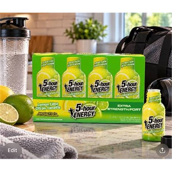 5-hour ENERGY Lemon Lime 12-Pack Extra Strength