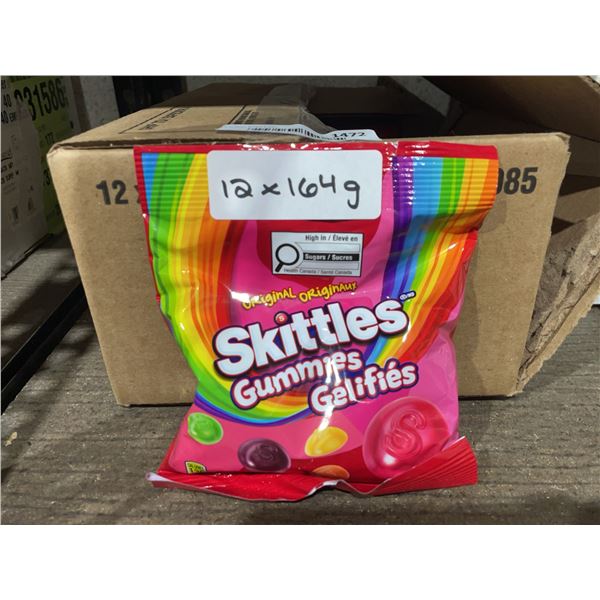 Skittles Gummies Original 164g (12-Pack)