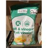 Image 2 : K Salt & Vinegar Potato Chips 8 x 180g