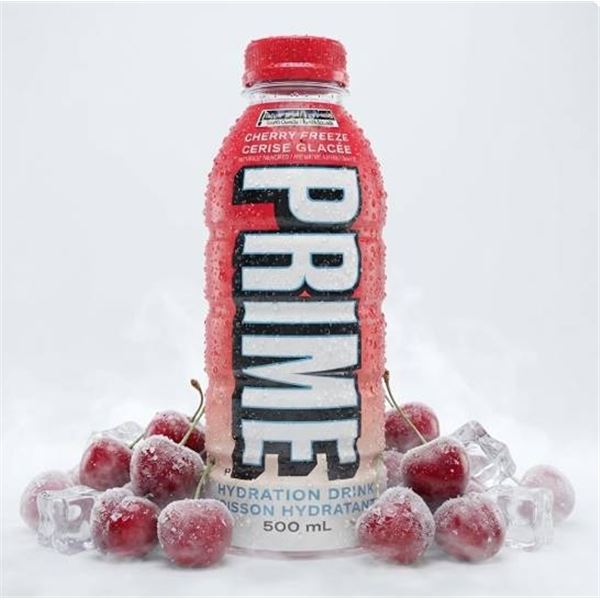 Prime Cherry Freeze Hydration 500ml, 12 Pack