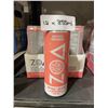 Image 2 : White Peach Zero Sugar Energy Drink 12x355ml