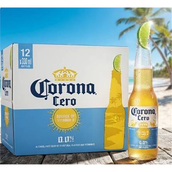 Corona Cero Non-Alcoholic Beer 12x330ml