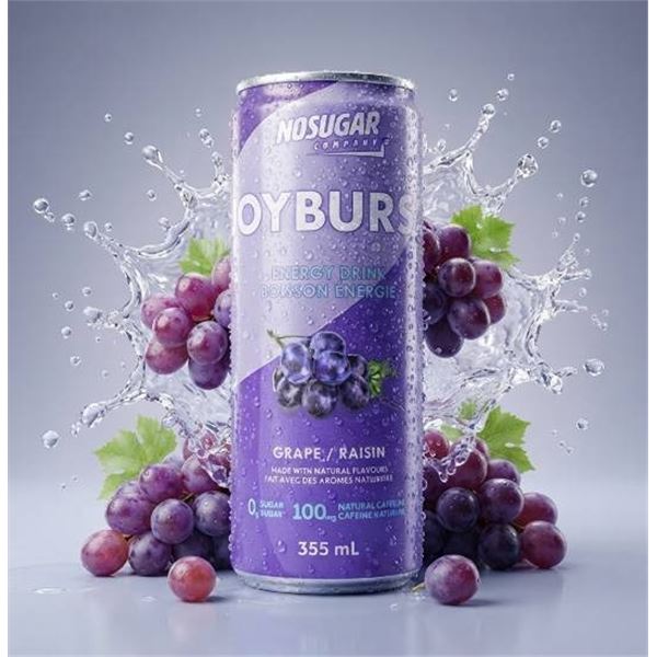Joyburst Grape Energy Drink 24 x 355ml