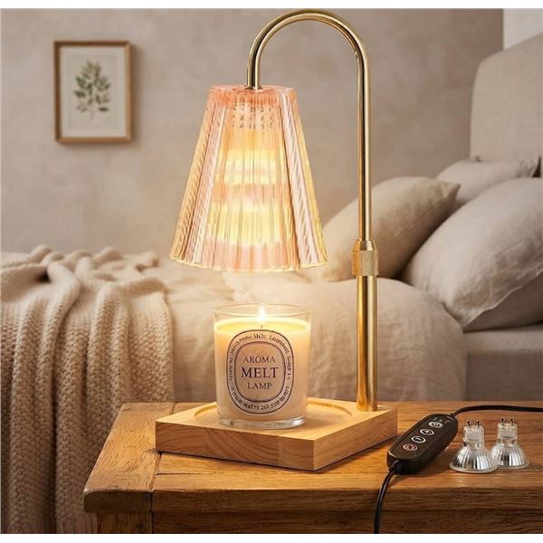 Dimmable Candle Warmer Lamp With Timer