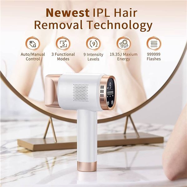 Finequin IPL Hair Removal Device White