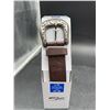 Image 3 : Silver Jeans Co. Brown Leather Belt 36-38