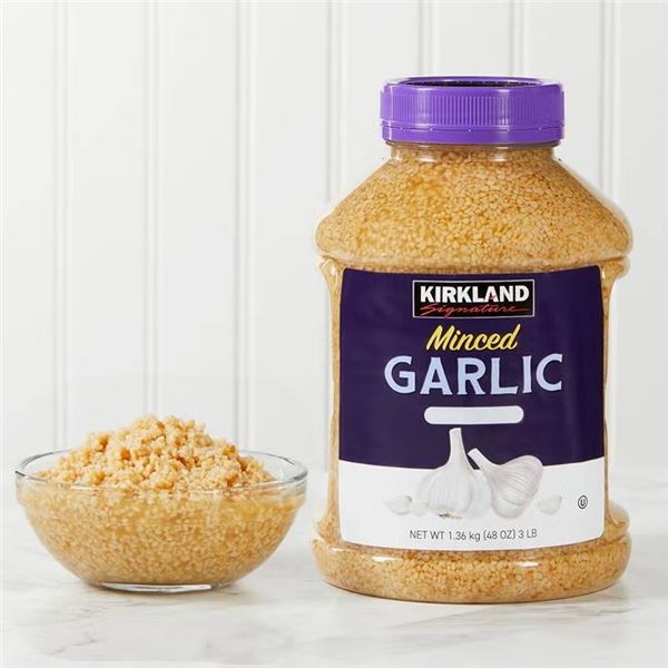 Kirkland Minced California Garlic 1.36kg