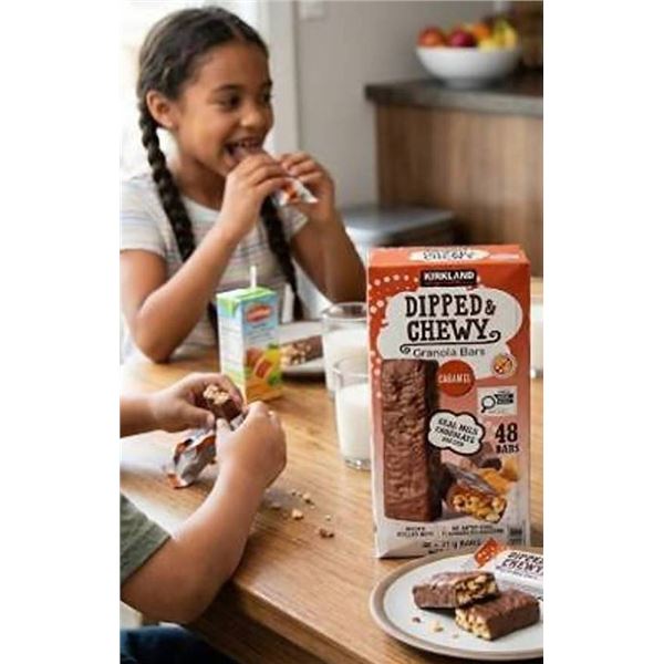 Kirkland Dipped & Chewy Caramel Granola Bars
