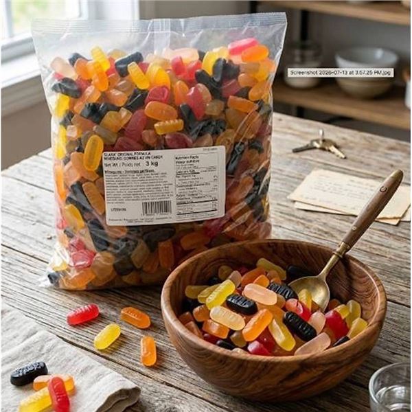 Clara Winegums 3 kg Bag Gummy Candy