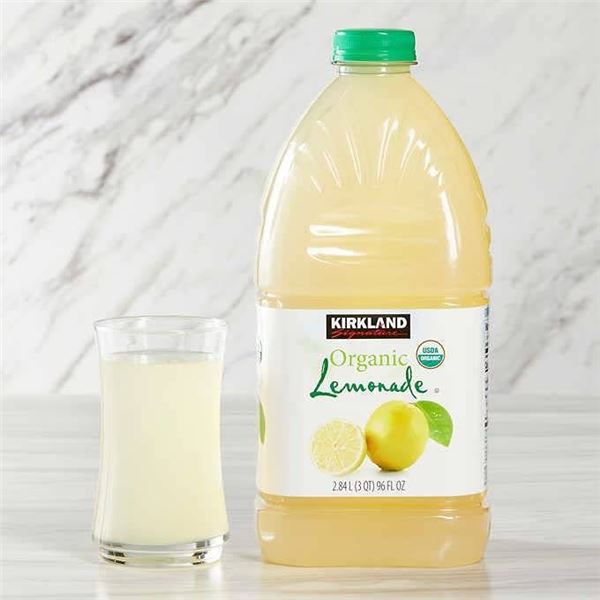 Kirkland Organic Lemonade 2.84L Bottle