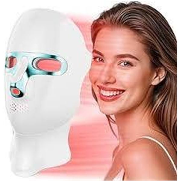Portable Red Light Face Mask for Travel Use