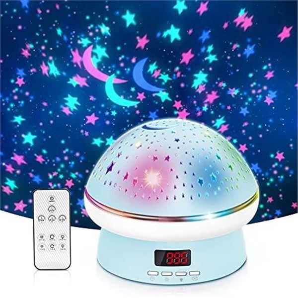 ZERO ONE TWO Star Lamp Projector With Timer