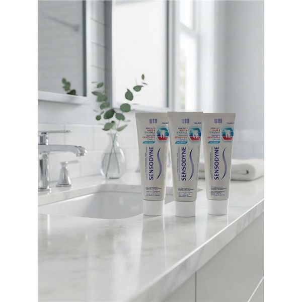 3 Sensodyne Enamel Toothpaste 75 mL Tubes
