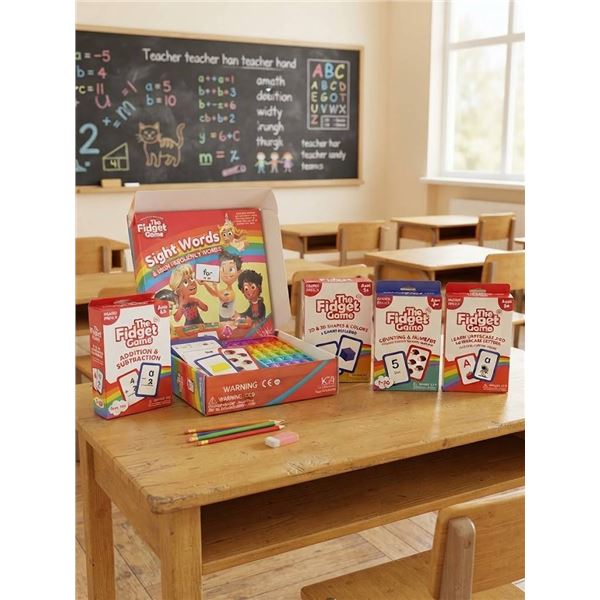 The Fidget Game Sight Words Learning Set