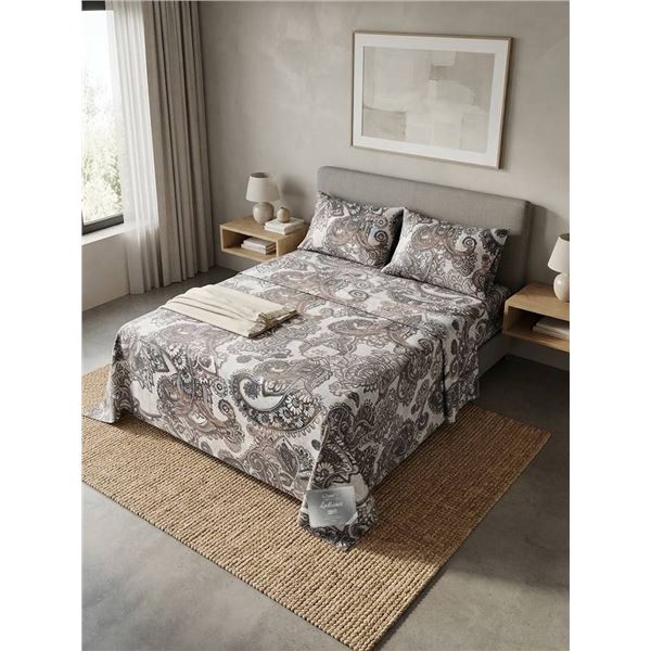 Comfy King 4-Piece Sheet Set, Radiance 9800