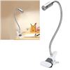 Image 1 : Lusta Flexible Clamp Lamp E26 Base 85-265V