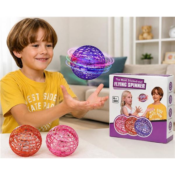Flynova Pro Flying Spinner Kids Toy Set of 2