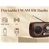 Image 1 : Gelielim RX-1500BT Portable Multi-Band Radio