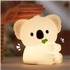 Image 1 : Koala Silicone Sleep Lamp, USB Rechargeable