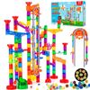 Image 1 : Meland Marble Run Set 247 Pcs Glowing Marbles