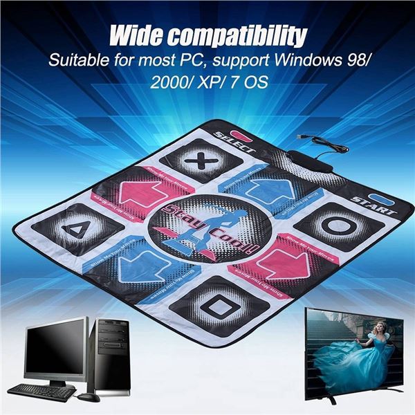 USB Dance Pad Non-Slip Stay Cool Game Mat