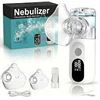 Image 1 : Rechargeable Mesh Nebulizer for Home and Travel