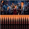 Image 1 : YOFOBU 30pcs Fiber Optic Wands Orange