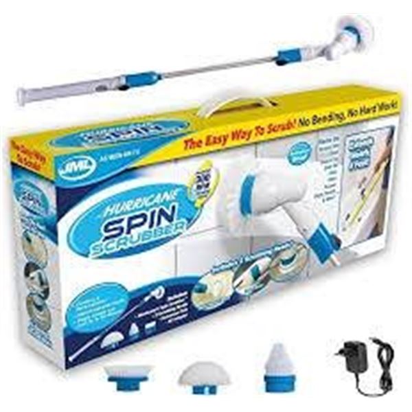 Hurricane Spin Scrubber Rechargeable Set