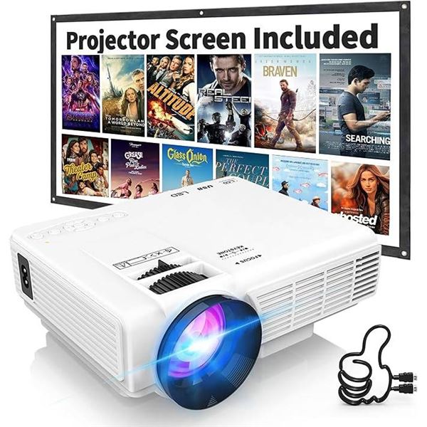 Multimedia Projector With HDMI And USB Ports