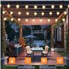 Image 1 : Torkase 120FT LED Solar String Lights Outdoor
