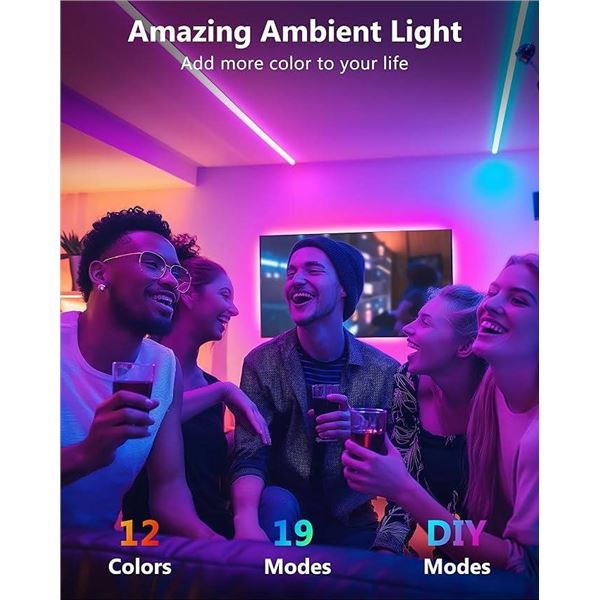 HitLights Eclipse Kit RGB LED Strip Light Set
