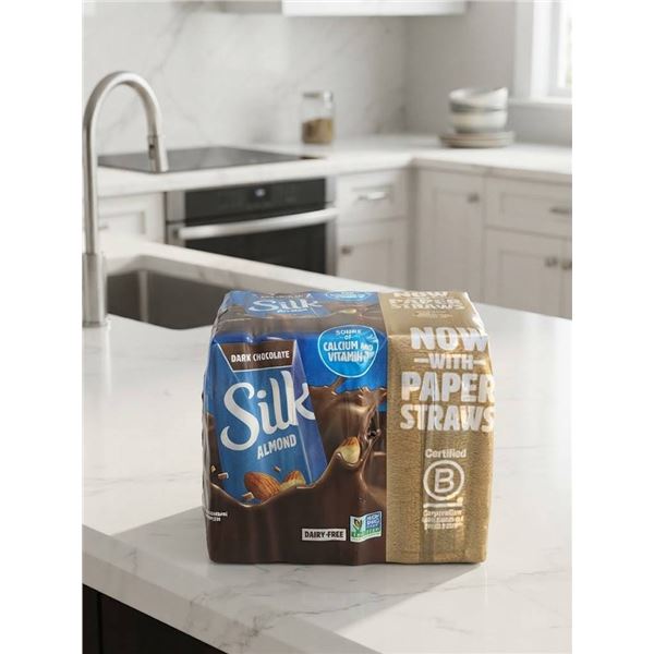 Silk Almond Dark Chocolate 6-Pack Singles Dairy-Free