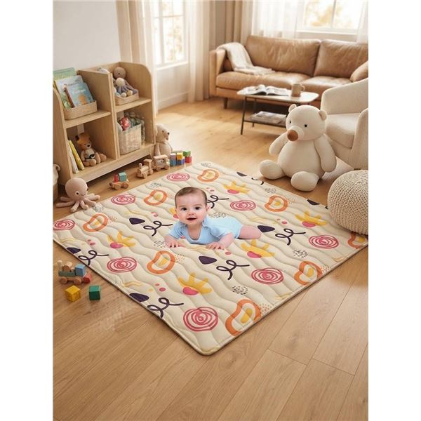 Space Seal Kids Play Mat 71x59 Inches