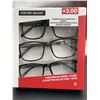 Image 2 : Foster Grant Reading Glasses +3.00, Set of 3