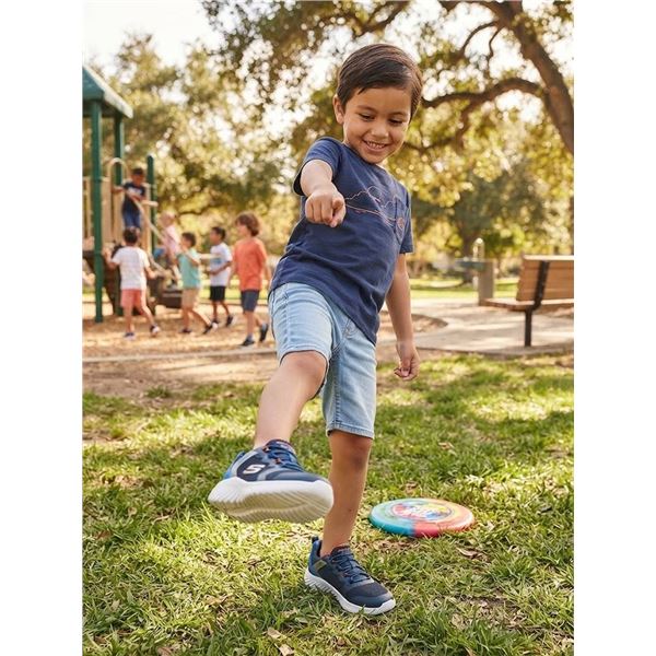 Skechers Swift Fit Boys Sneakers Size 4 Blue