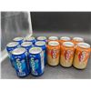 Image 2 : Cove Probiotic Soda 12 Cans Blue Razz Orange Cream