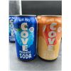 Image 4 : Cove Probiotic Soda 12 Cans Blue Razz Orange Cream