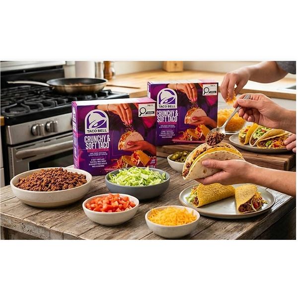 Taco Bell Crunchy Taco Cravings Kit 6x260g