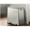 Image 4 : EKO Dual Compartment 84L Stainless Trash Can