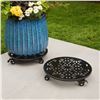 Image 1 : Inside Outside Garden 2pk Plant Caddy with Wheels