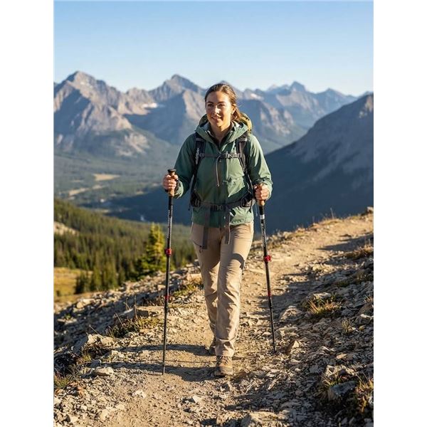 Cascade Mountain Tech 3K Carbon Trekking Poles