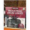 Image 2 : Kirkland 55 Gallon Drum Liners, 60 Bags