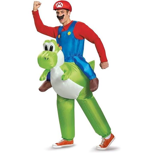 Super Mario Mario and Yoshi Kids Costume