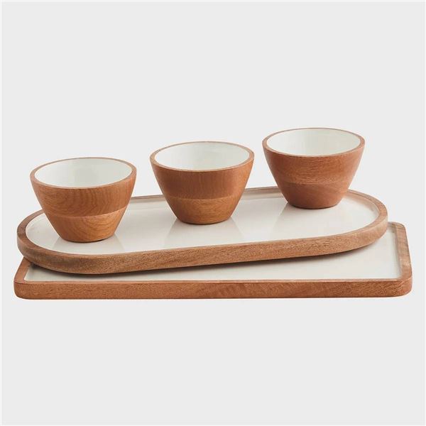 Home Inspiration 5 Pc Enameled Serving Set