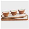 Image 1 : Home Inspiration 5 Pc Enameled Serving Set