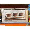 Image 2 : Home Inspiration 5 Pc Enameled Serving Set