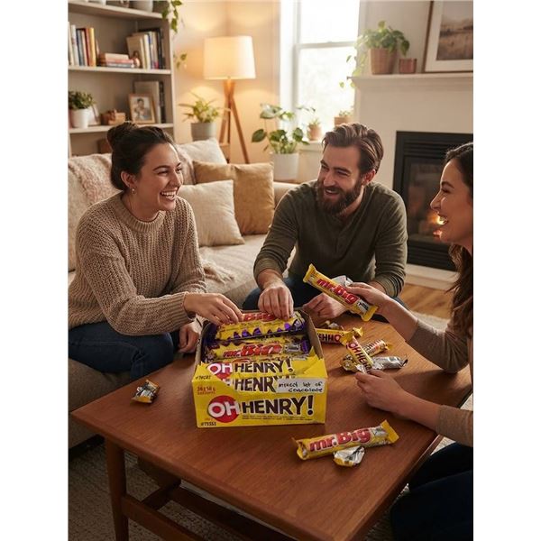Lot Oh Henry! and Mr. Big Chocolate Bars
