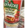 Image 3 : Chef Boyardee Beef Ravioli 12 x 425g Cans